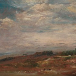 Hampstead Heath with Bathers